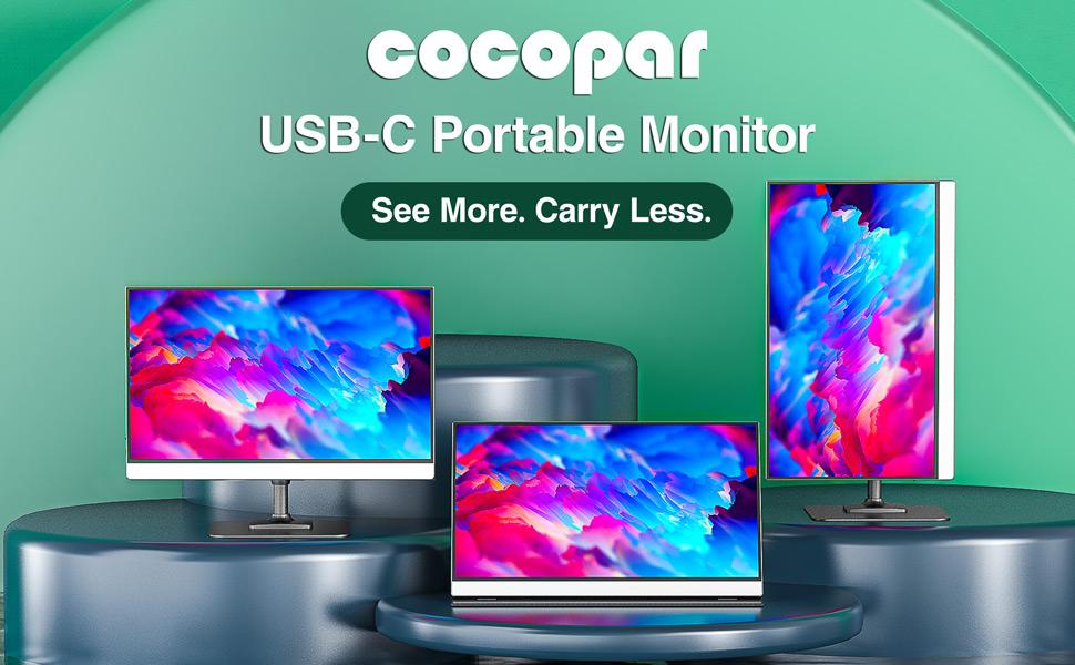 Cocopar USB-C Monitor port&aacute;til