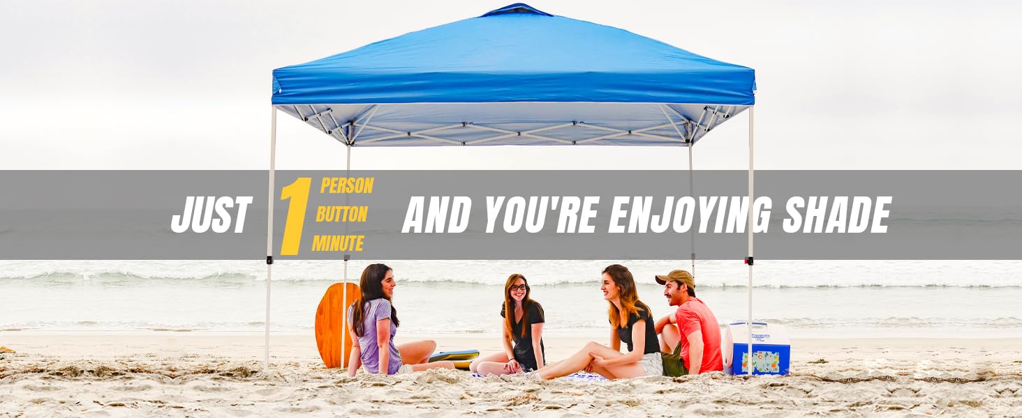 Bolsa de arena púrpura plegable postes cabana plegable deporte canopys rodando al aire última intervensión kanopy configuración canopytent