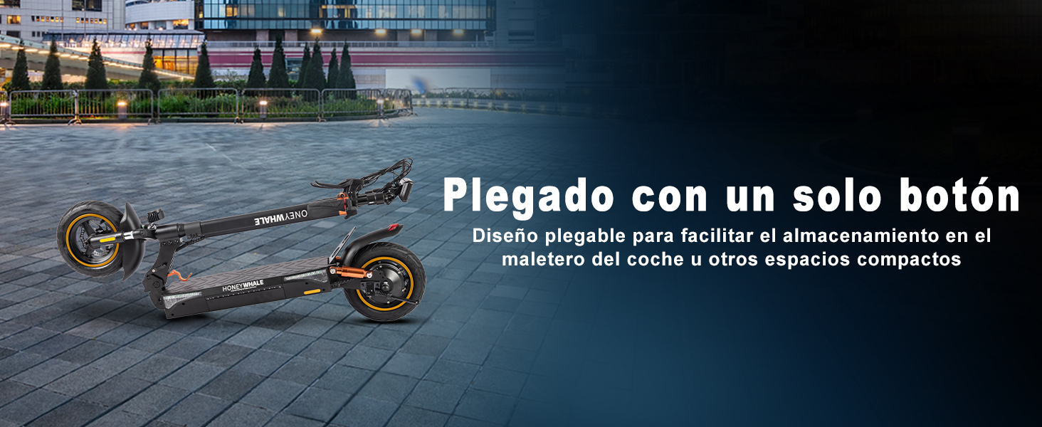 Diseño plegable para facilitar el almacenamiento en el maletero del coche u otros espacios compactos