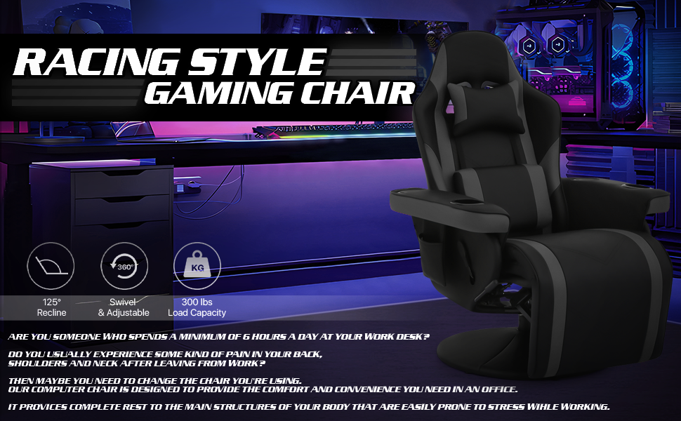 silla reclinable para juegos de masaje