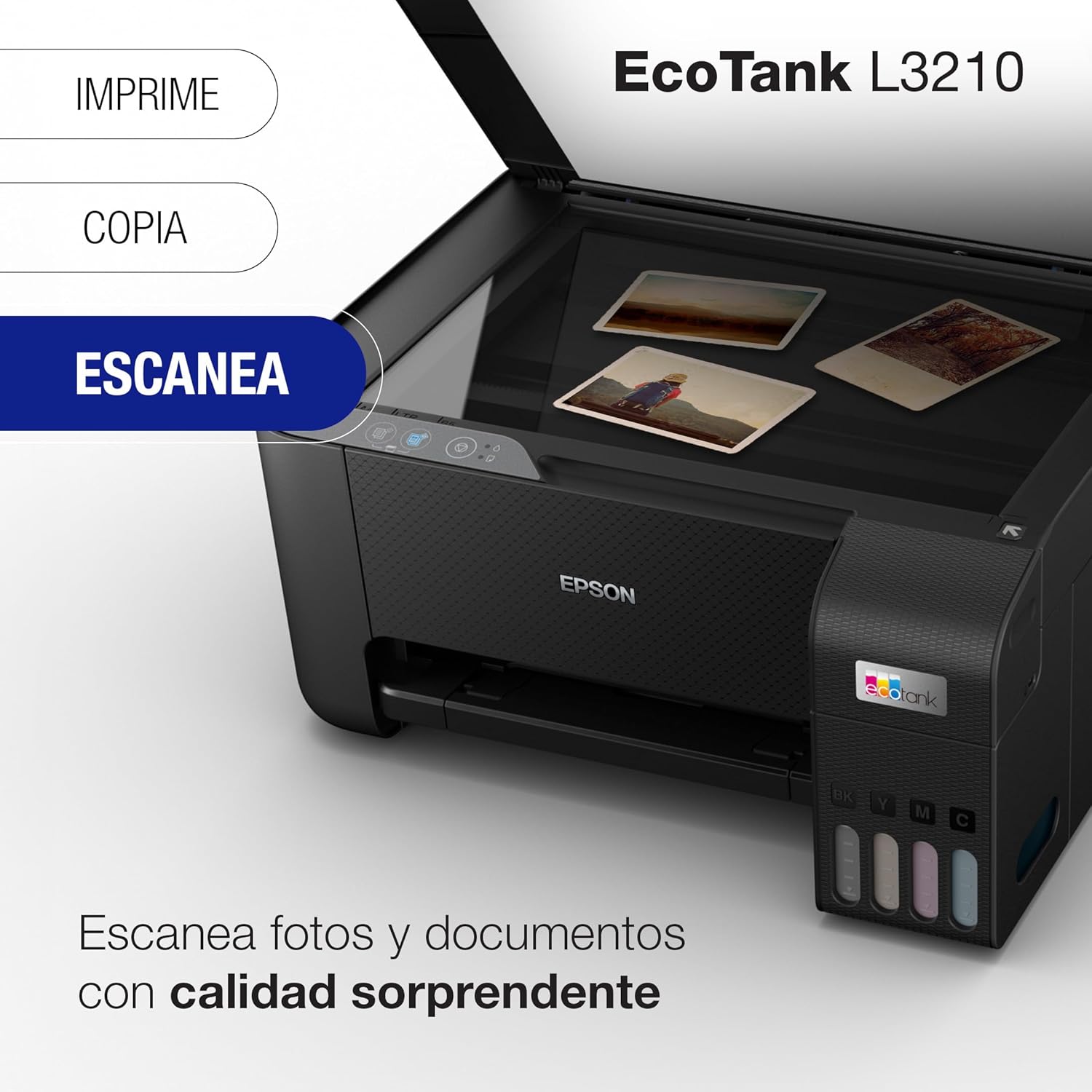 Epson Ecotank Impresora Multifuncional a Color L3210