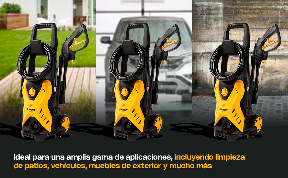 hidrolavadora jard&iacute;n limpieza coches