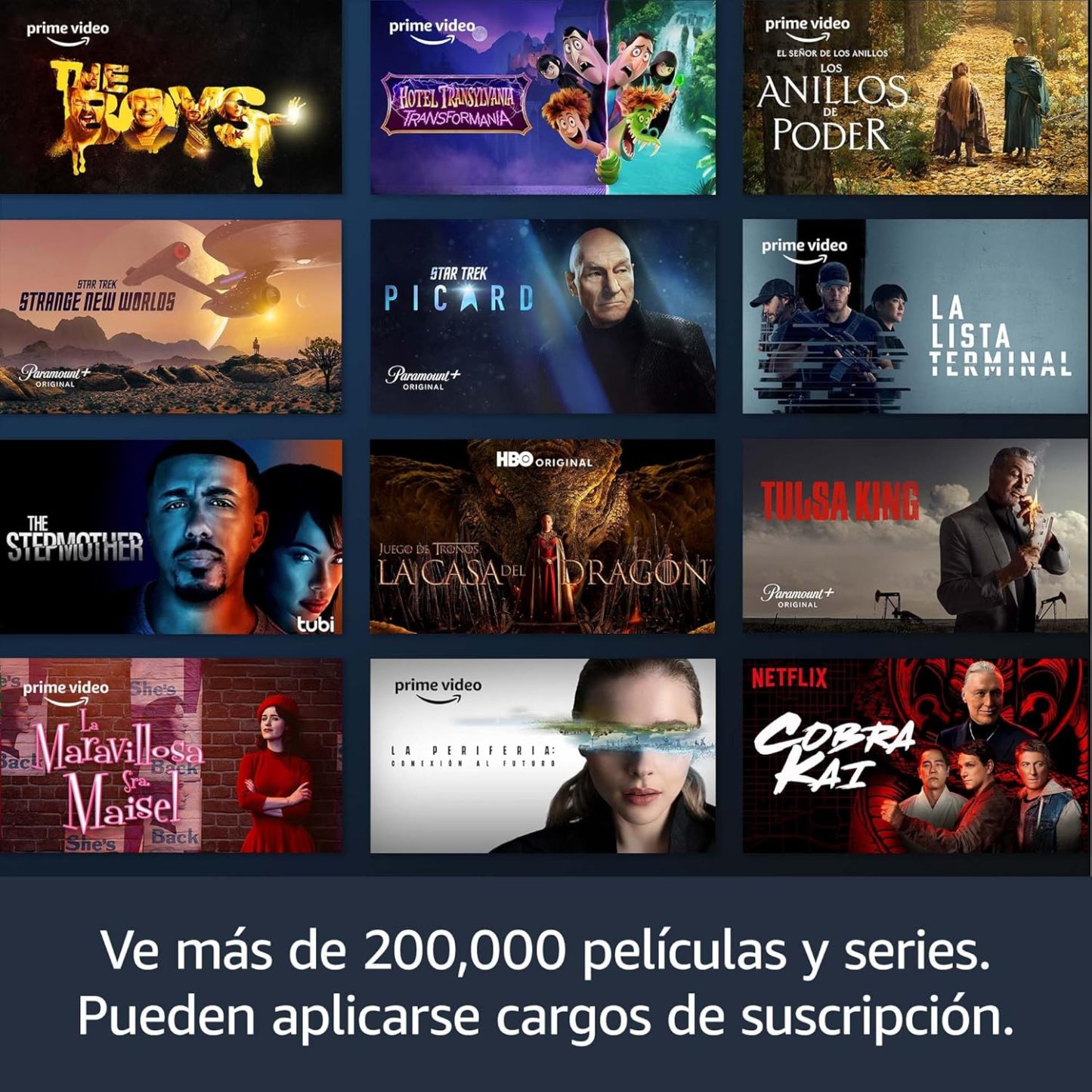 Televisión inteligente Amazon Fire TV Serie 4 de 55” en 4K UHD