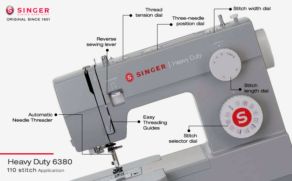 M&aacute;quina de coser de alta velocidad 6380