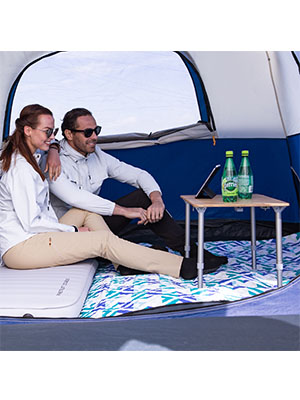 mesa de camping