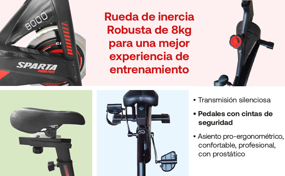 rueda inercia robusta