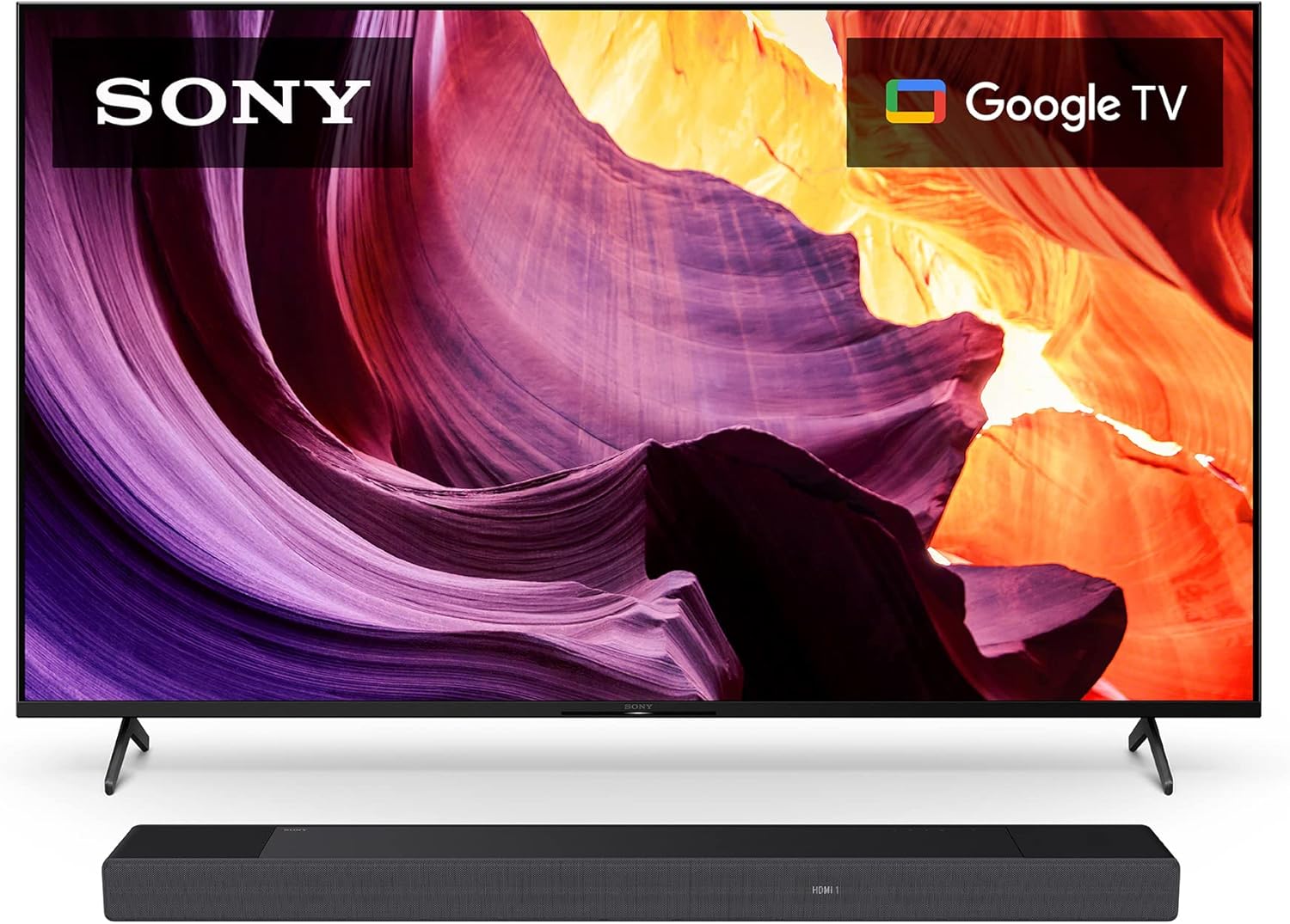 Sony Pantalla X80K 43 Pulgadas KD-43X80K 4K UHD LED Smart Google TV Modelo 2022