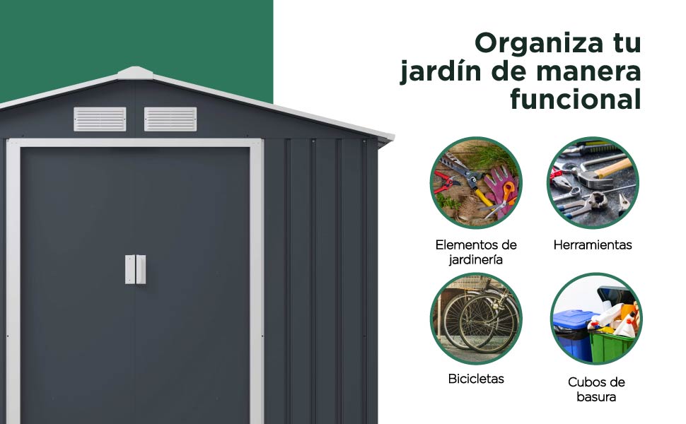 cobertizo, cobertizo de jardin