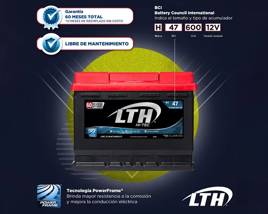 Acumulador LTH H-47-600