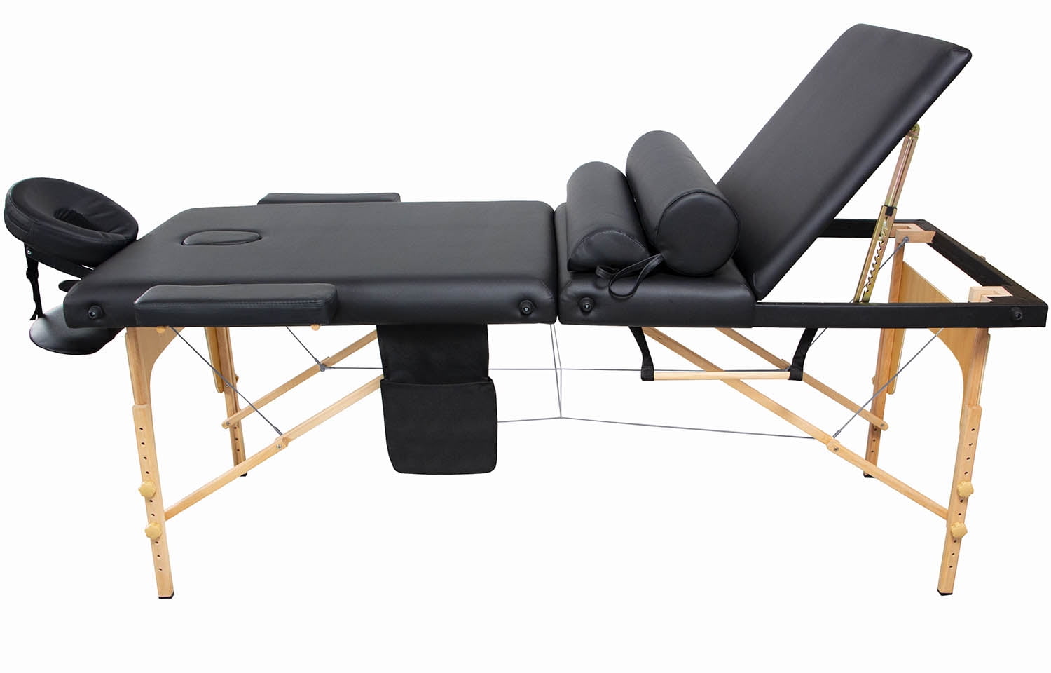 Cama de Masaje Accesorios 3 Secciones Nanofort Portatil Plegable