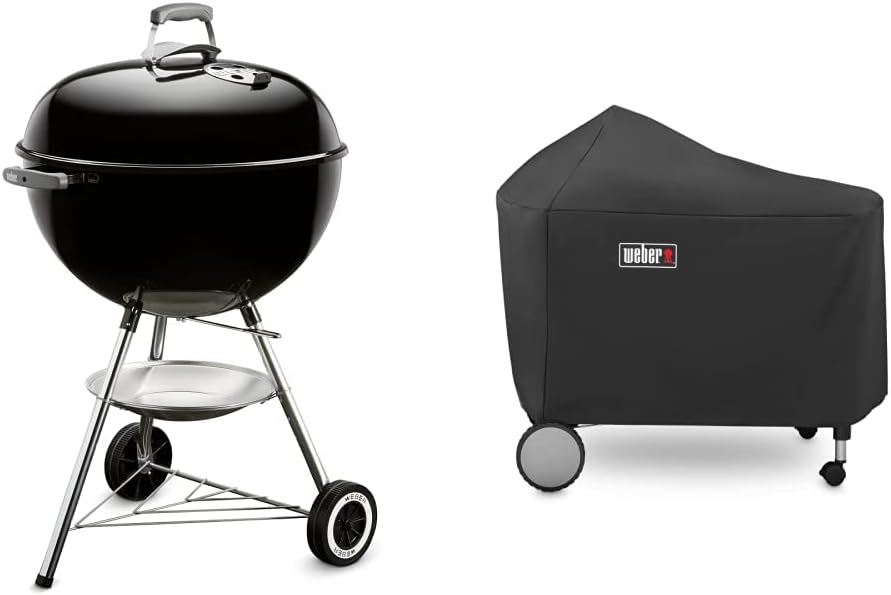 Weber, Asador Original Kettle Premium 22 Negro Adulto Unisex, Negro (Black), Pulgadas Premium