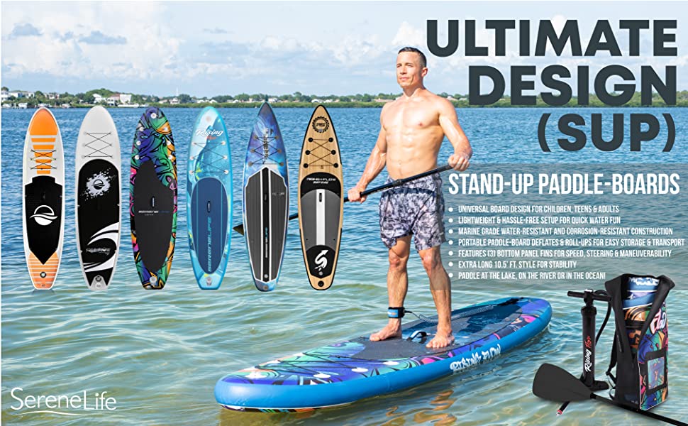 Dise&ntilde;o inflable de paddle Board 