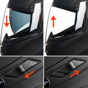 ILM - Casco modular integrado Bluetooth con funci&oacute;n abatible para motocicleta, protecci&oacute;n solar, intercomunicador de m&uacute;sica DOT