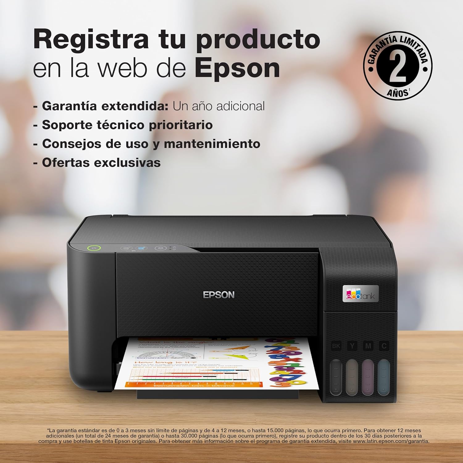 Epson Ecotank Impresora Multifuncional a Color L3210