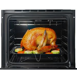 Horno De Gas Empotrable Acero Inoxidable Grill Eléctrico Temporizador | Perillas Para temperatura