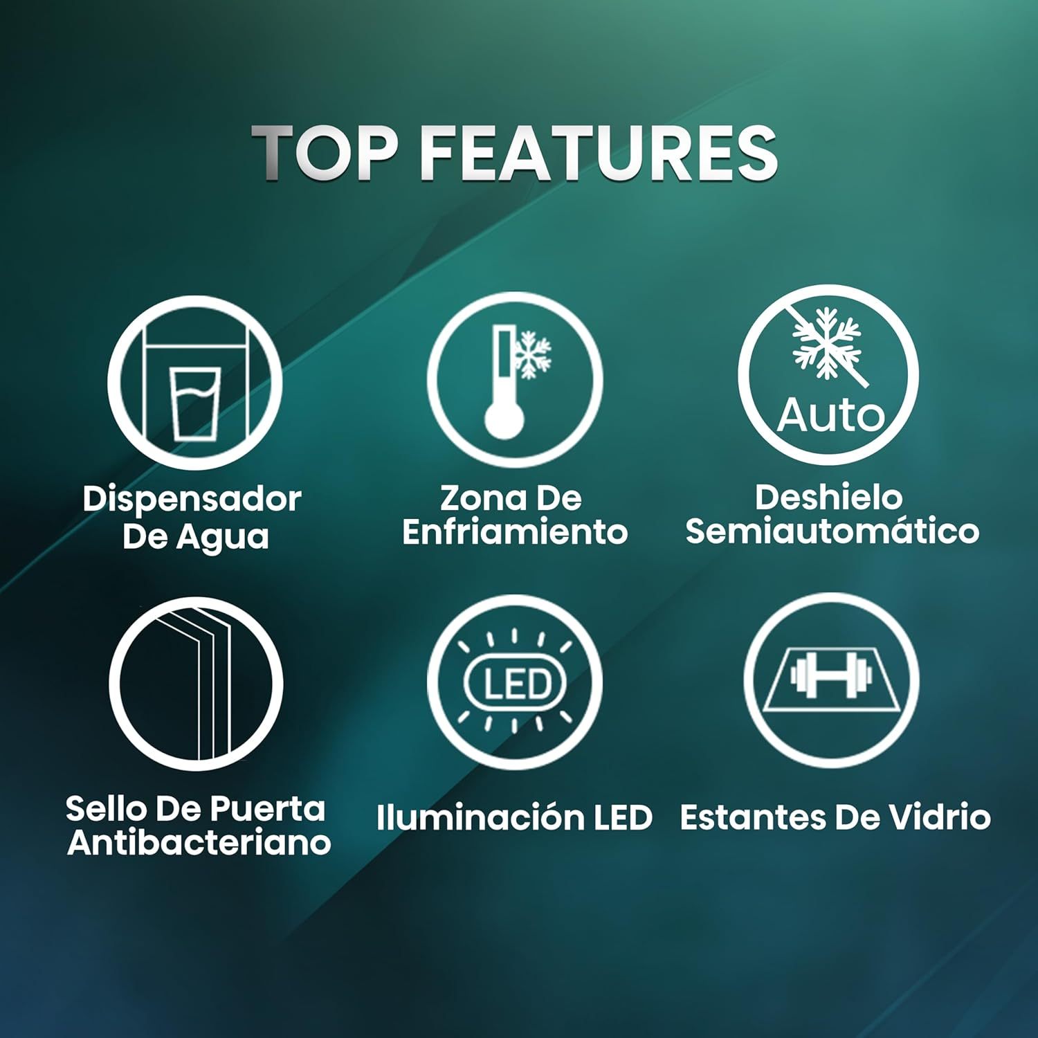 Hisense RR63D6WGX Refrigerador 6.3 Pies con Dispensador de Agua Gris