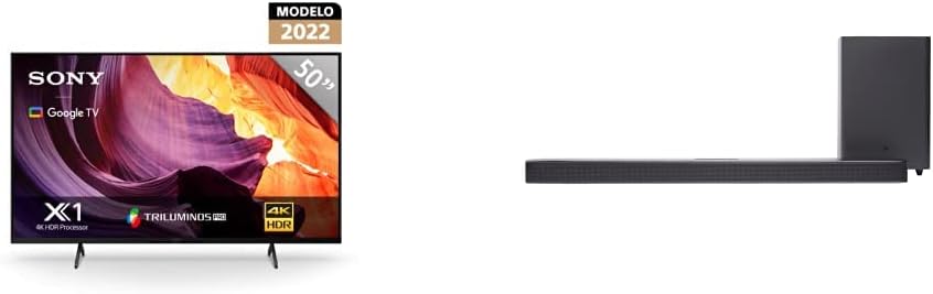 Sony Pantalla X80K 43 Pulgadas KD-43X80K 4K UHD LED Smart Google TV Modelo 2022