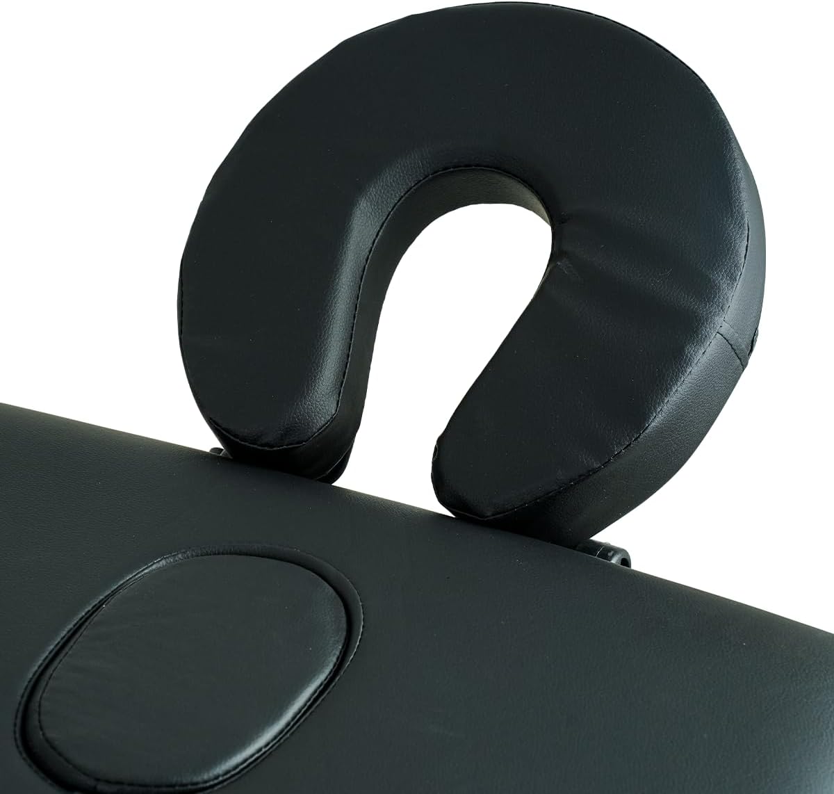 LUXZEN - Cama para Masajes Portatil Plegable Profesional con Estuche y Altura Ajustable Camilla Fisioterapia Ideal para Tatuar SPA Quiropraxia o Facial (Extra Grande 85cm Ancho) (Beige)