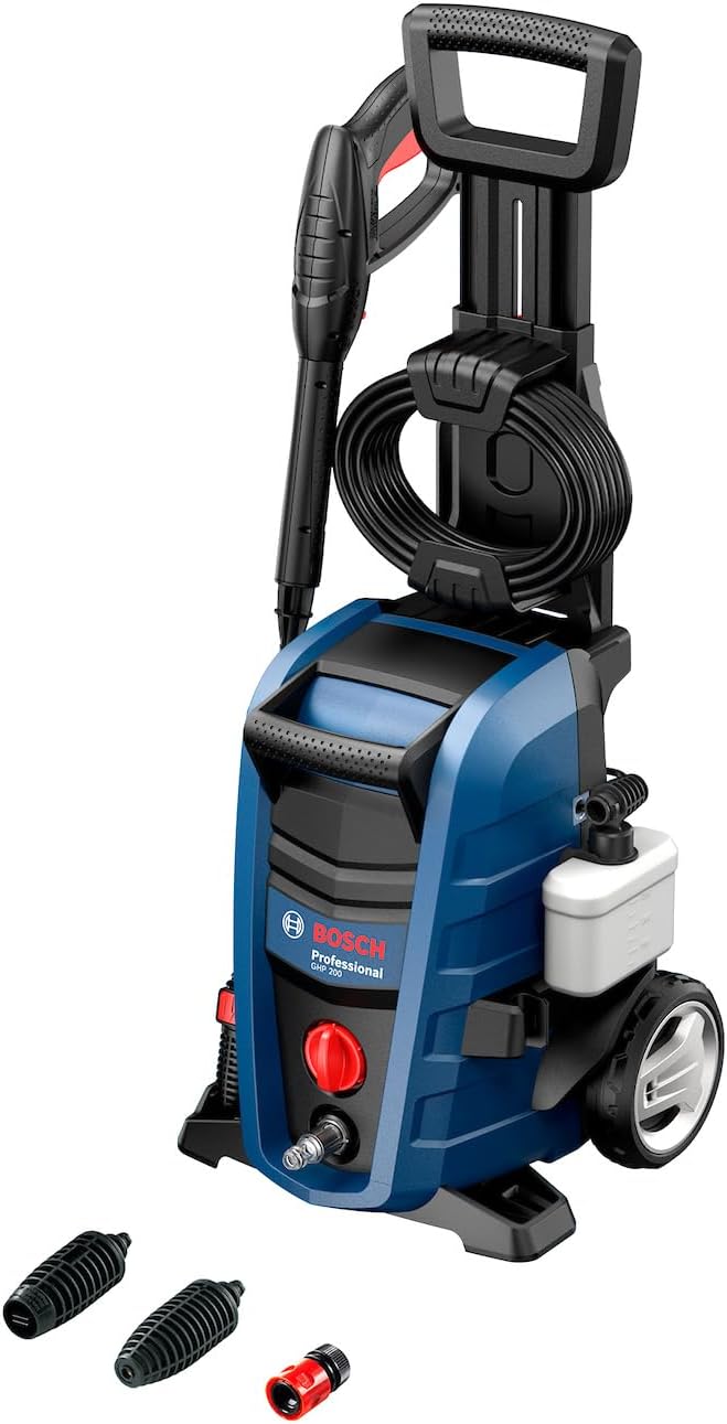 Bosch Hidrolavadora GHP 200 2000 PSI 127V con Manguera 6 MTS