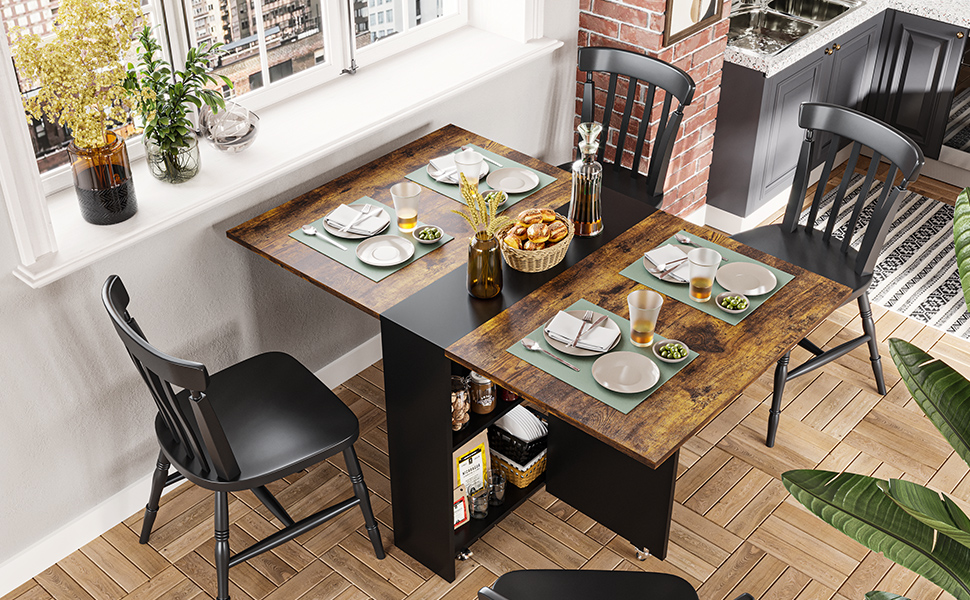 mesa de comedor plegable