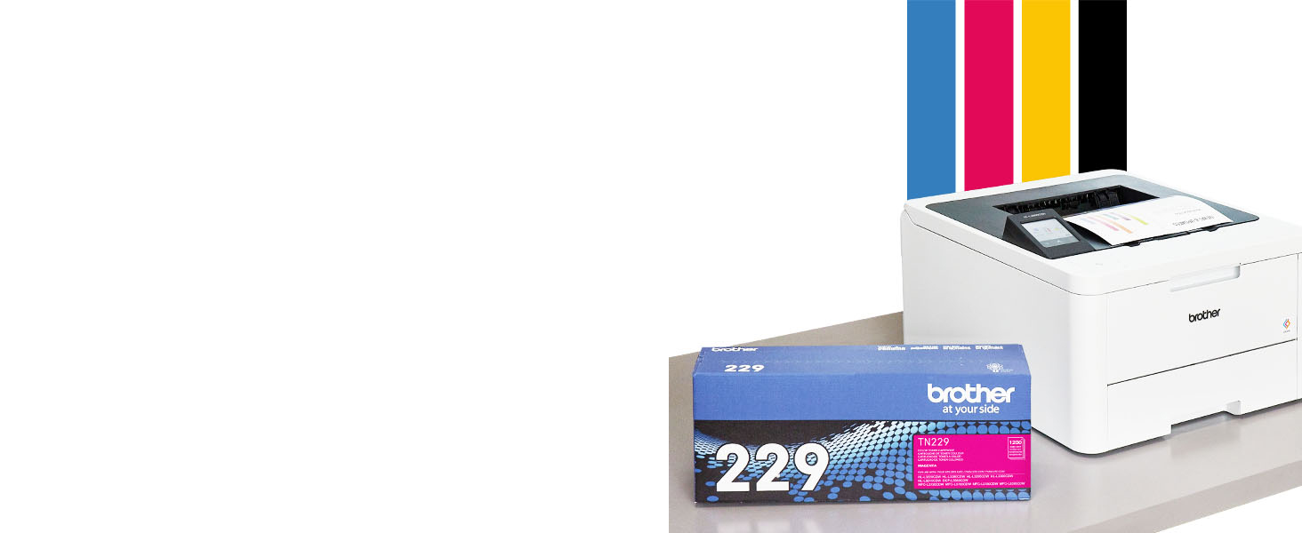 Brother HLL3280CDW impresora digital a color con Brother Genuine TN229M caja de t&oacute;ner de repuesto