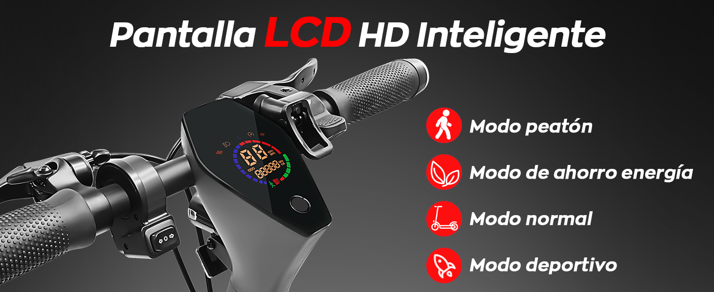 HONEYWHALE E9 MAX Scooter El&eacute;ctrico Plegable para Adultos