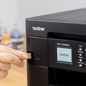 BROTHER,Impresora Multifuncional,copia,imprime,escanea,fax,InkBenefit Tank,WiFi,Dúplex,Tintas Color