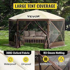 quickset by clam camping gazebo