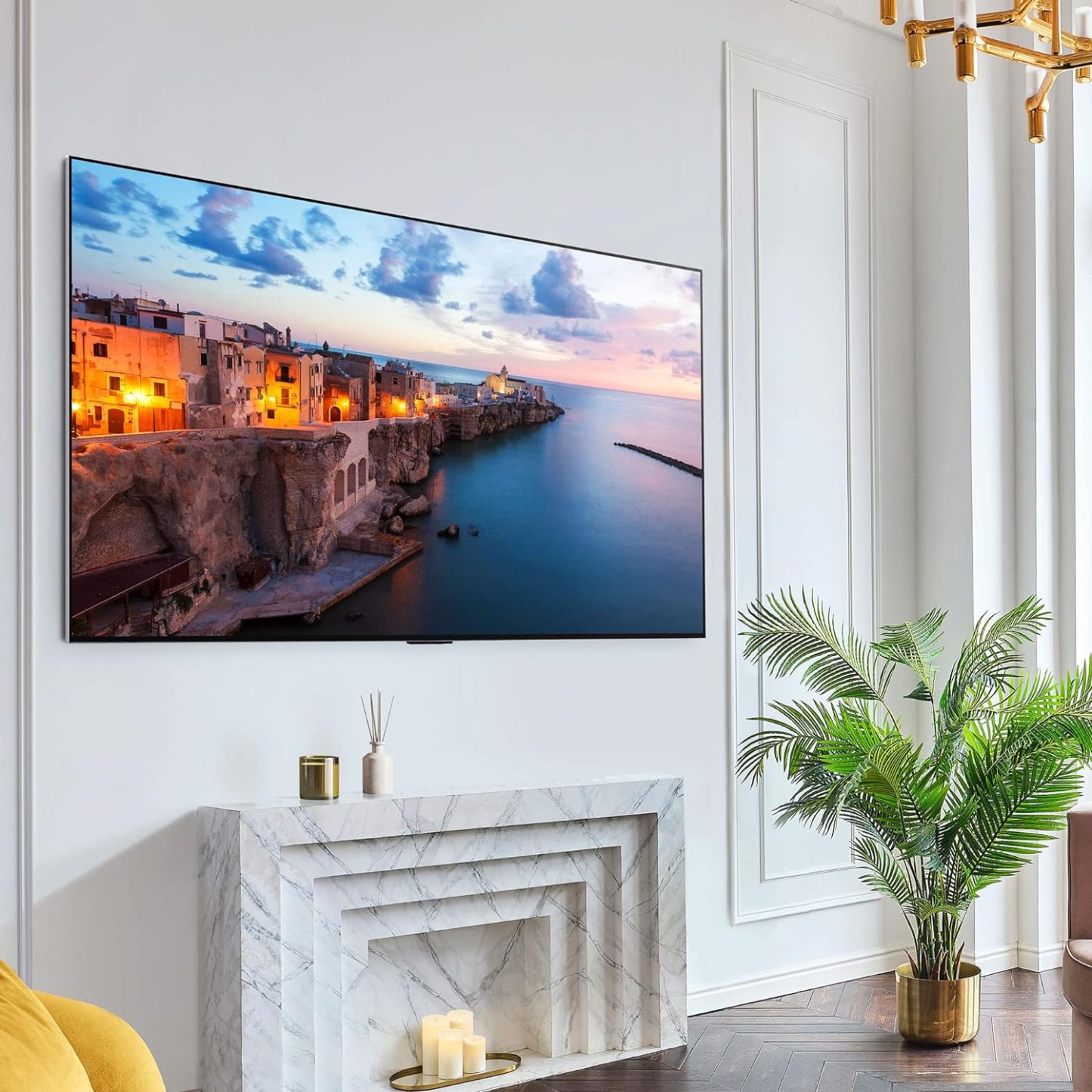 LG Pantalla OLED EVO 55 Pulgadas 4K Smart TV 2024 ThinQ AI OLED55C4PSA