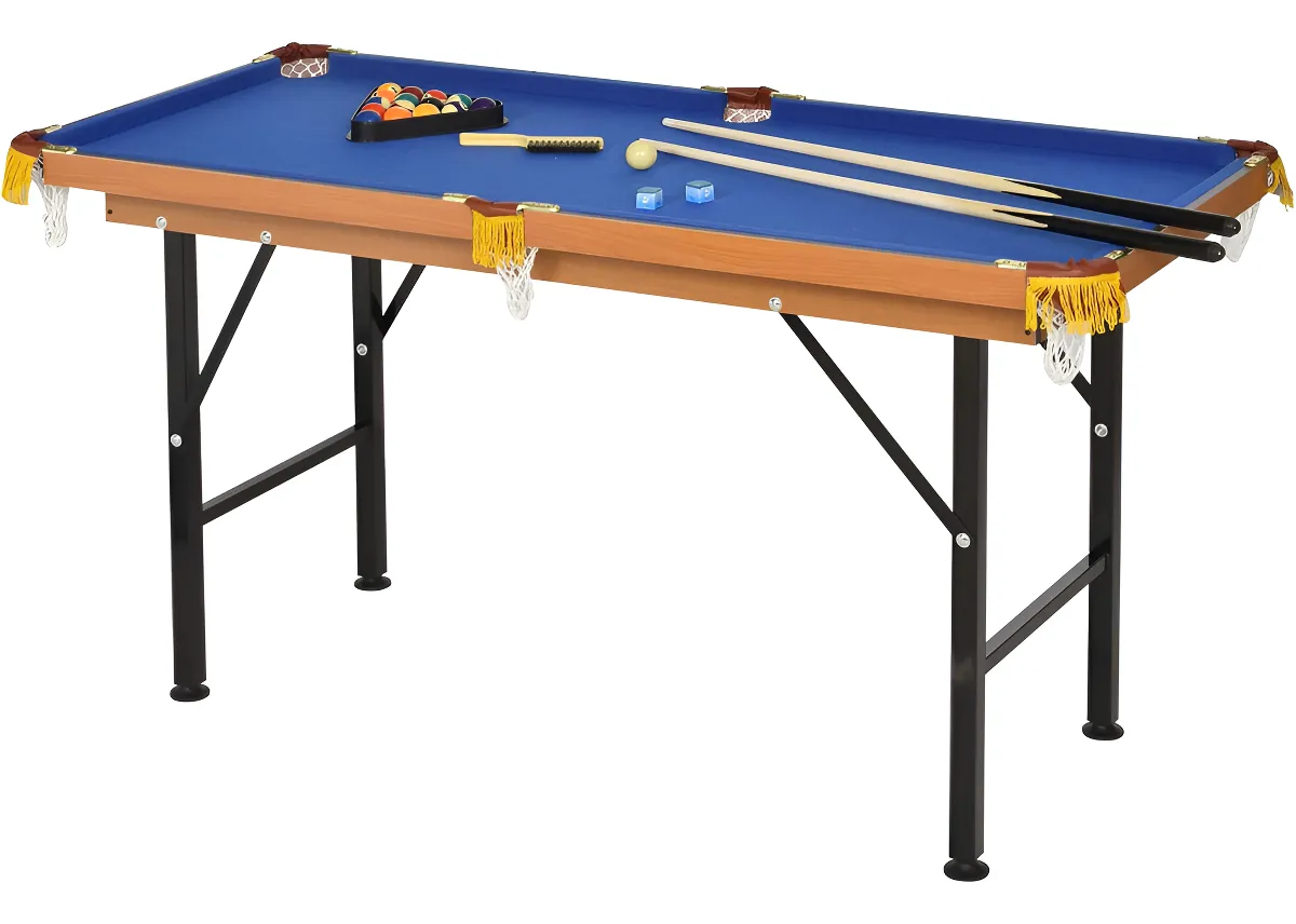 Soozier Mesa De Billar Plegable Portatil De 55 Pulgadas Para