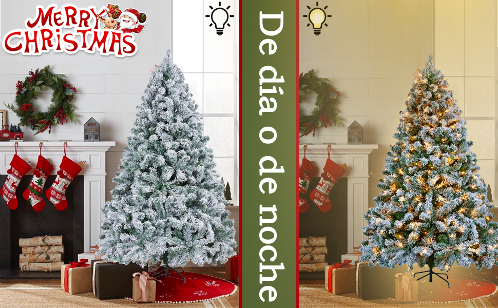 árbol de navidad con luces