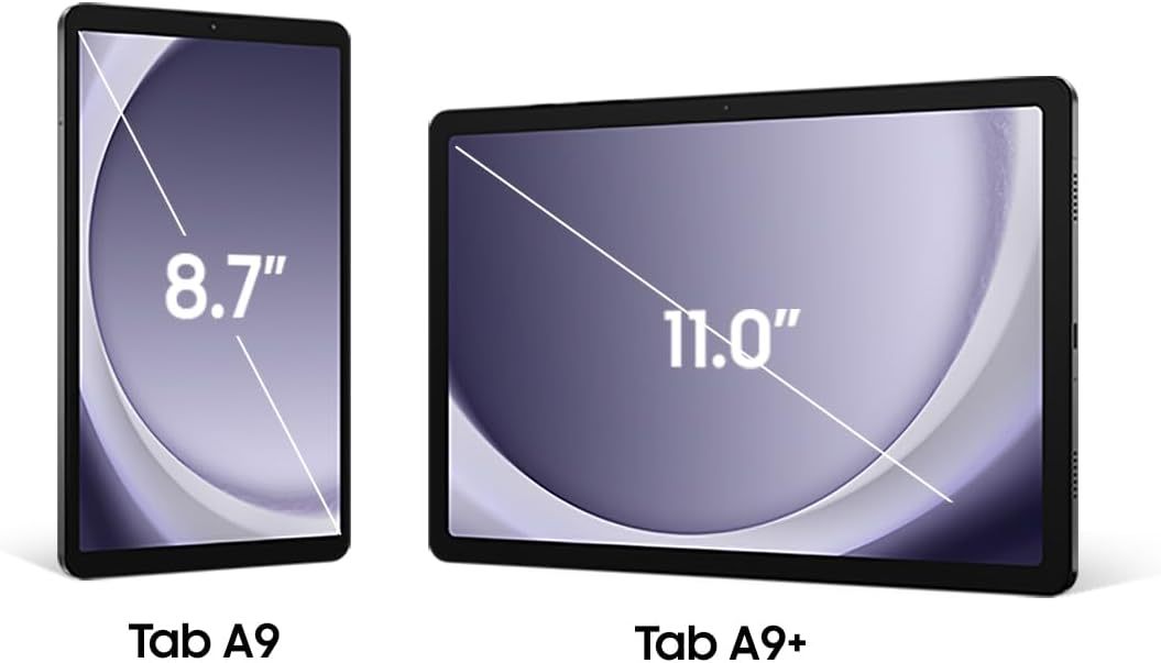 SAMSUNG Galaxy Tab A9+, 8GB RAM, 128GB, Color Gris Grafito