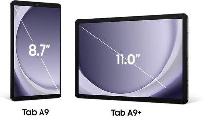 SAMSUNG Galaxy Tab A9+, 8GB RAM, 128GB, Color Gris Grafito