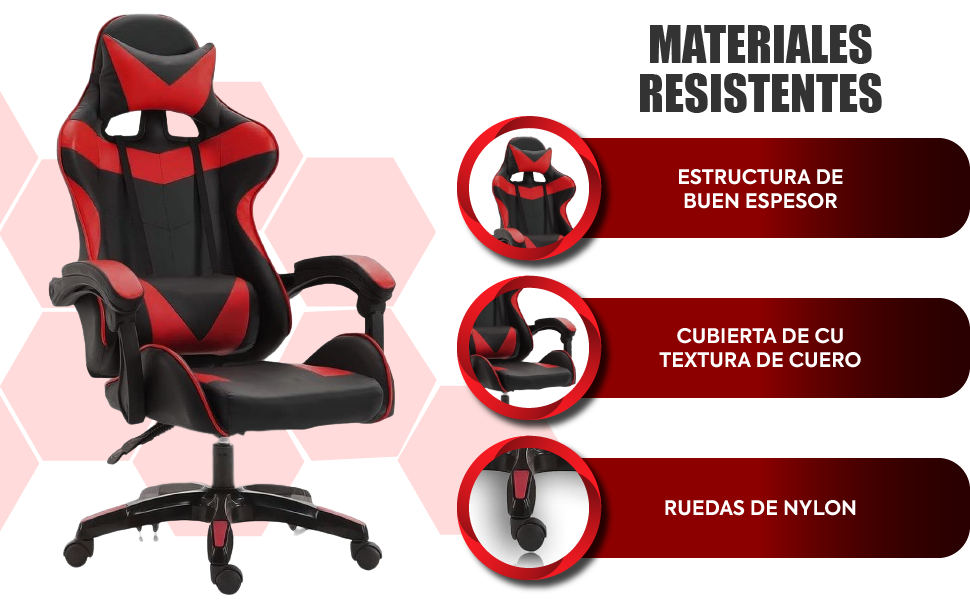 TITANO Silla Gamer, Silla de Juegos de computadora