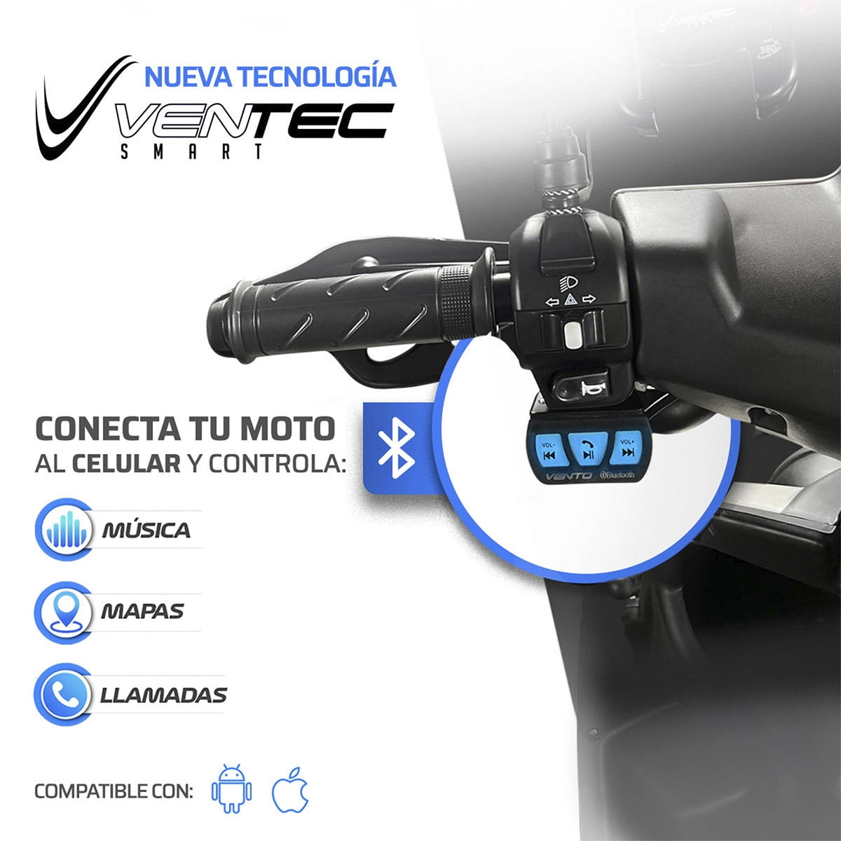 Motocicleta Vento Ruda 170 Gris 2025 Motoneta