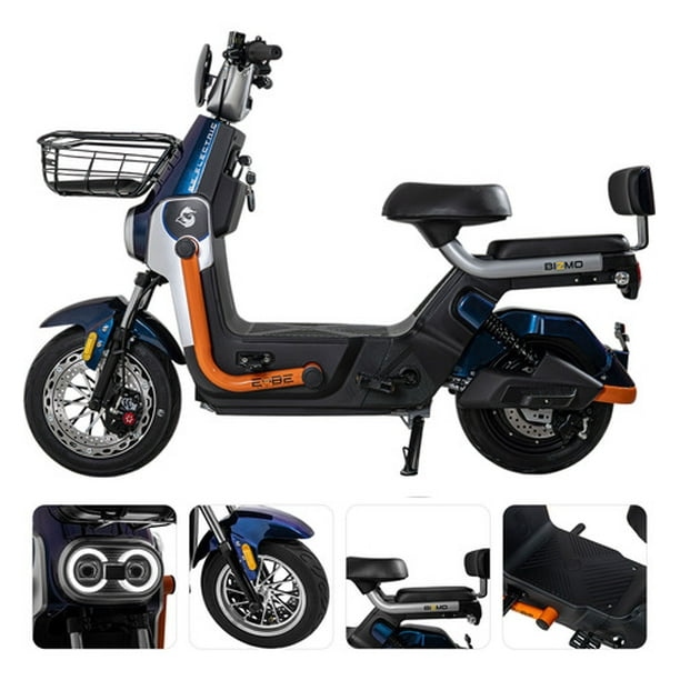Bicleta Bicimoto Electrica 800w 60v 50km/h Luces Full Led