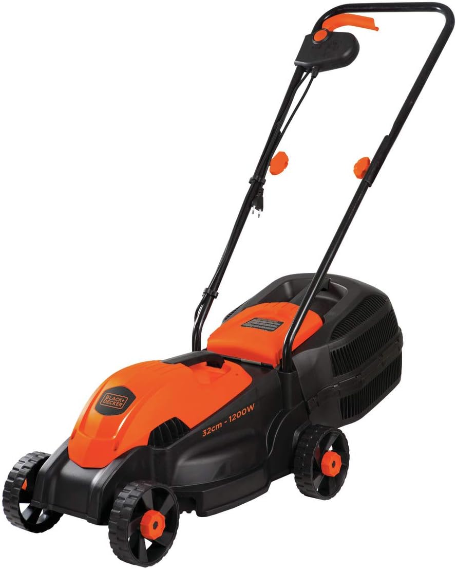 BLACK+DECKER Cortadora de Césped 1200W de 12,5" (32cm) de Ancho (GR1000-B3)