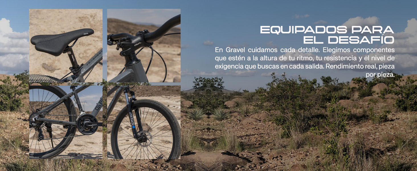 GRAVEL AMAZON CARRUSEL DE IMAGENES MTB COMPONENTES