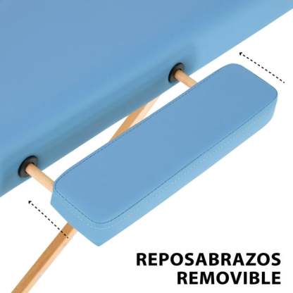 Cama De Masaje Plegable Onof MILAN-04 Cuadrada C/ Accesorios Portátil