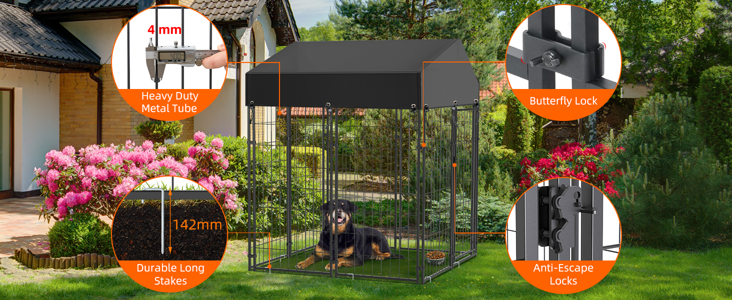 Wisfor perrera perro exterior