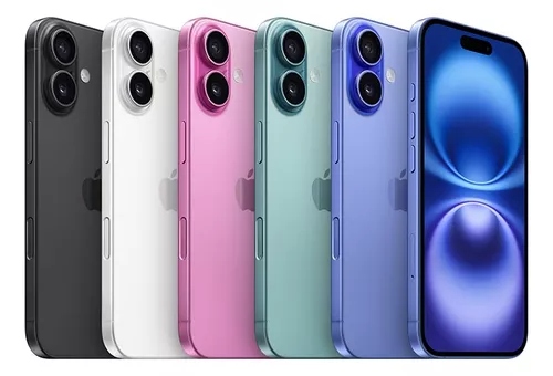 Apple iPhone 16 (128 GB) - Ultramarino - Distribuidor Autorizado
