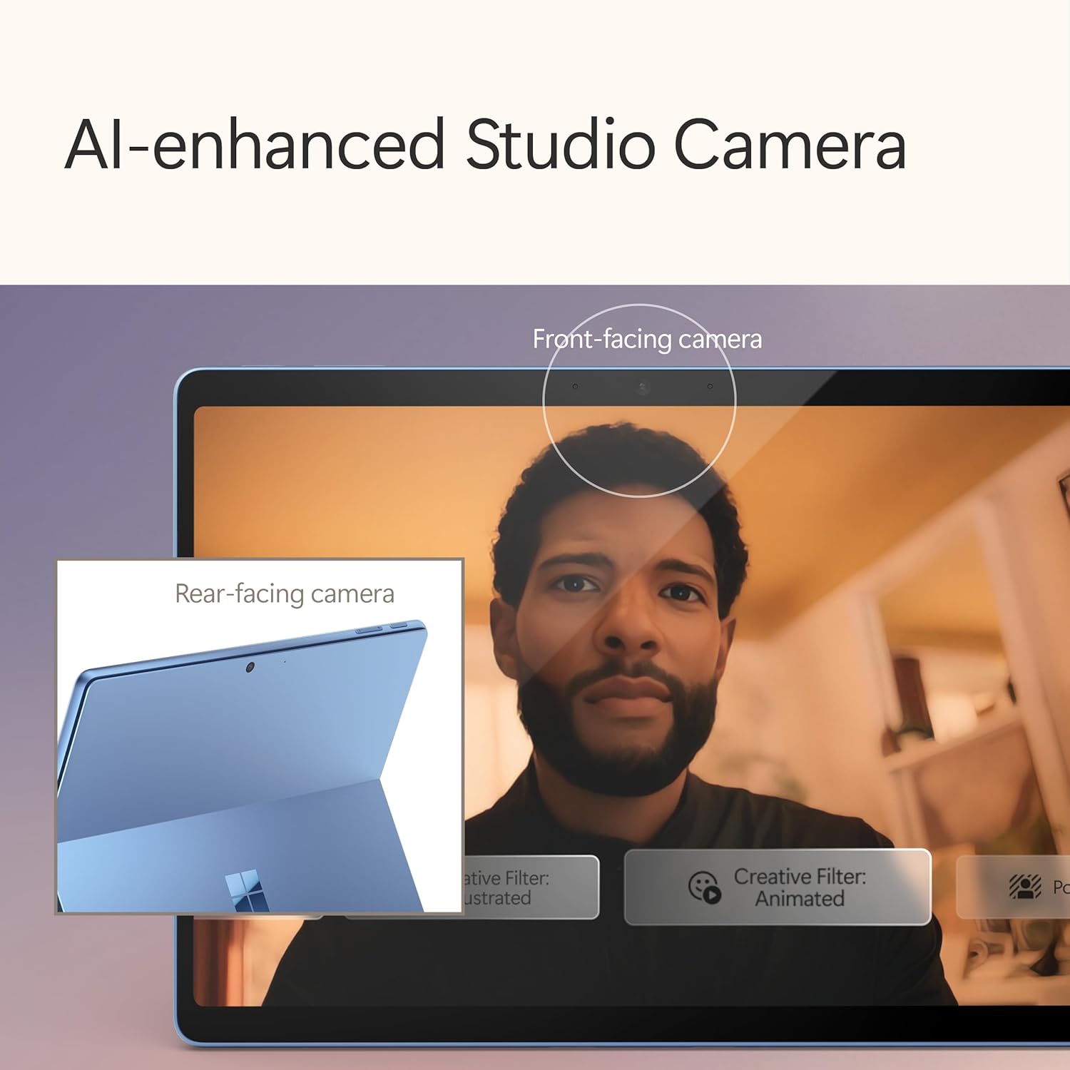 Microsoft Surface Pro 2 en 1 Laptop/Tablet (2024), Windows 11 Copilot+ PC, visualización táctil de 13 Pulgadas, Snapdragon X Plus (10 núcleos), 16 GB de RAM, 512 GB de Almacenamiento, Zafiro