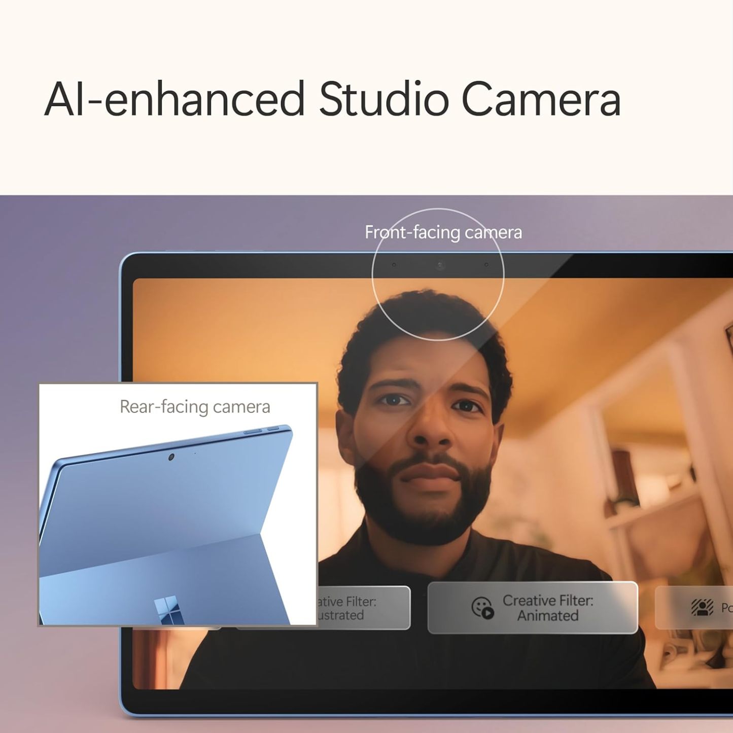 Microsoft Surface Pro 2 en 1 Laptop/Tablet (2024), Windows 11 Copilot+ PC, visualización táctil de 13 Pulgadas, Snapdragon X Plus (10 núcleos), 16 GB de RAM, 512 GB de Almacenamiento, Zafiro