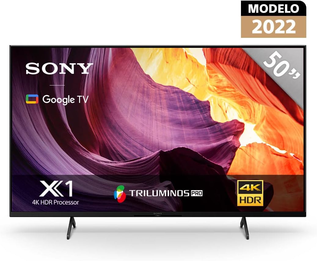 Sony Pantalla X80K 43 Pulgadas KD-43X80K 4K UHD LED Smart Google TV Modelo 2022