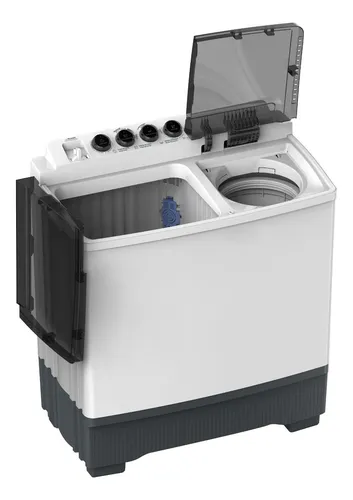 Lavadora Semi-automática Midea Hasta 15kg 127v Color Blanco Blanco