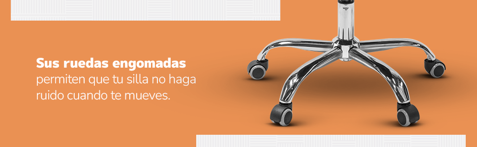 Silla, top living, ruedas