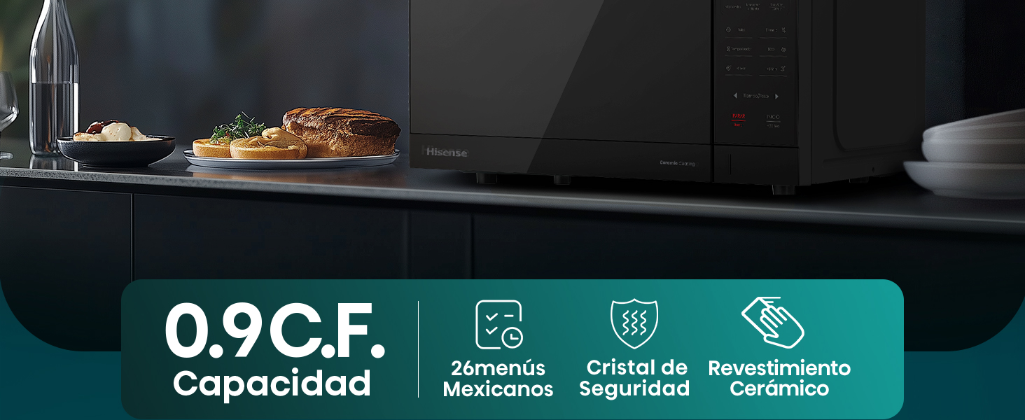 0.9 C.F. Capacidad
