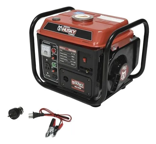 Planta De Luz Portátil A Gasolina 900w 2t 110v Husky Hkg1000