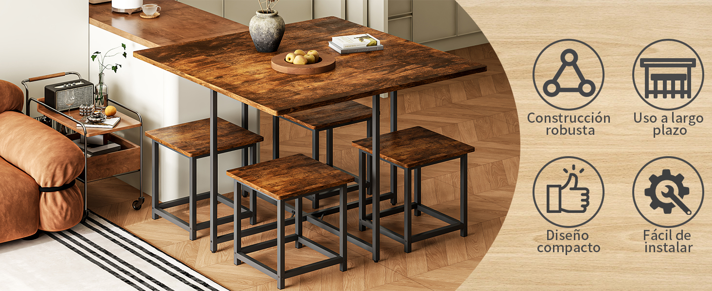Comedor 4 sillas