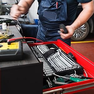 Combo Estante y Caja para Herramientas